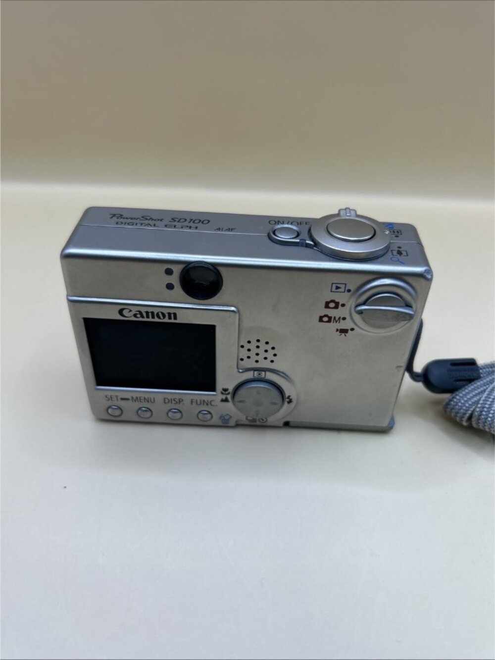 Canon PowerShot Digital ELPH SD100 3.2 MP Digital Camera No Battery Untested✅ - Picture 5 of 9